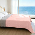 PYROEPLEEA Cooling Blanket for Hot Sleepers King Size (90" x 108"), Lightweight Breathable Summer Cooling Comforter for Night Sweats, Clover Pink